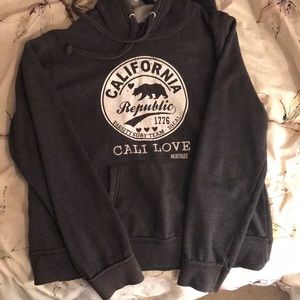 Grey hoodie